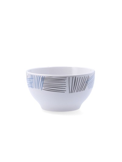 Bowl Quid Chicago White Ceramic 510 ml (6 Units)