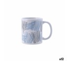 Taza Mug Quid Chicago Blanco 330 ml (12 Unidades)