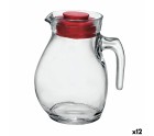 Jar with Lid and Dosage Dispenser Bormioli Rocco Sangria Glass 1,5 L (12 Units)