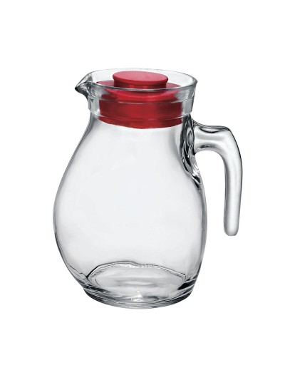 Jar with Lid and Dosage Dispenser Bormioli Rocco Sangria Glass 1,5 L (12 Units)