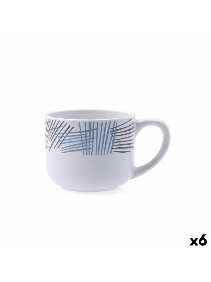 Mug Quid Chicago White 400 ml (6 Units)