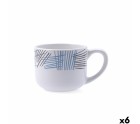 Taza Mug Quid Chicago Blanco 400 ml (6 Unidades)