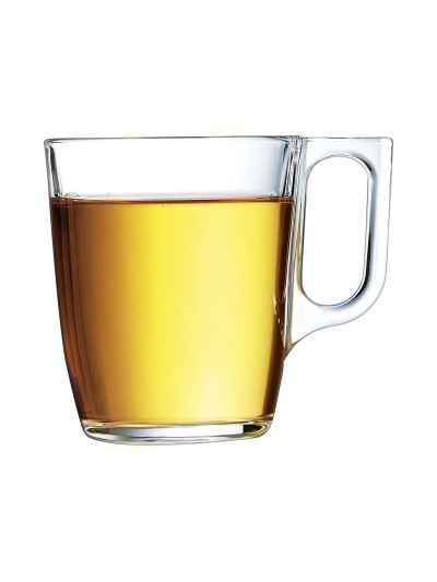 Taza Mug Arcoroc Voluto Transparente 250 ml (6 Unidades)
