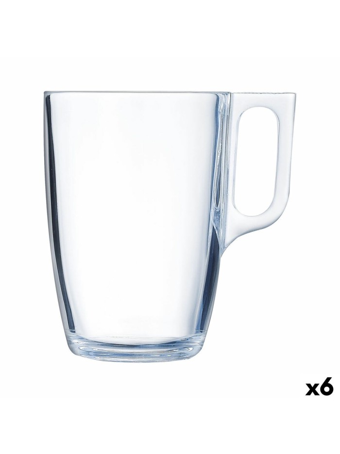 Tasse mug Luminarc Nuevo Transparent 400 ml (6 Unités)
