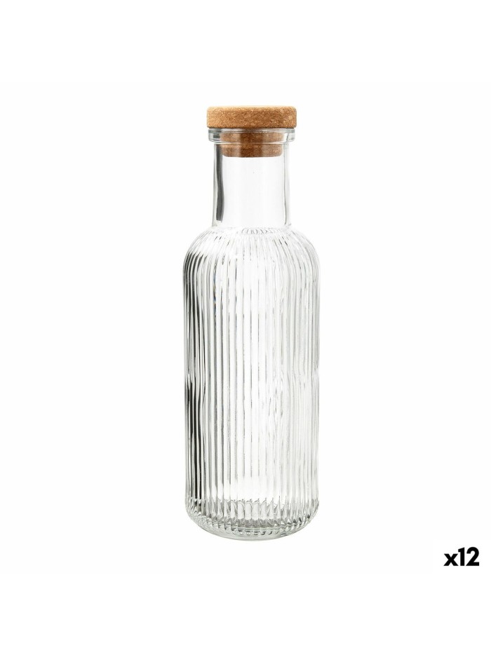 Bottle Quid Maison Transparent Glass 1 L (12 Units)