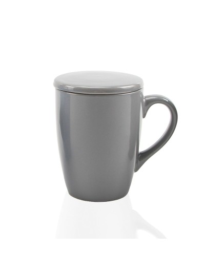Taza con Filtro para Infusiones Versa Gris