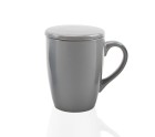 Cup with Tea Filter Versa Grey