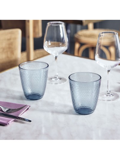 Set de Vasos Arcoroc Pampille Mazzarine Vidrio 310 ml 6 Unidades