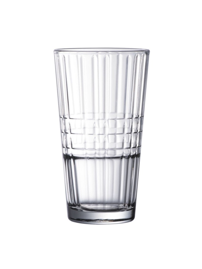 Set of glasses Arcoroc Stack'up Cross Transparent Glass 350 ml 6 Units