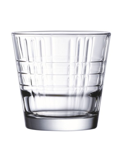 Set de Vasos Arcoroc Stack'up Cross Transparente Vidrio 210 ml 6 Unidades