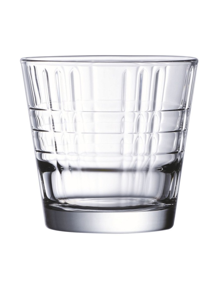 Set de Vasos Arcoroc Stack'up Cross Transparente Vidrio 210 ml 6 Unidades