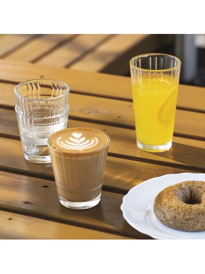 Set of glasses Arcoroc Stack'up Cross Transparent Glass 210 ml 6 Units