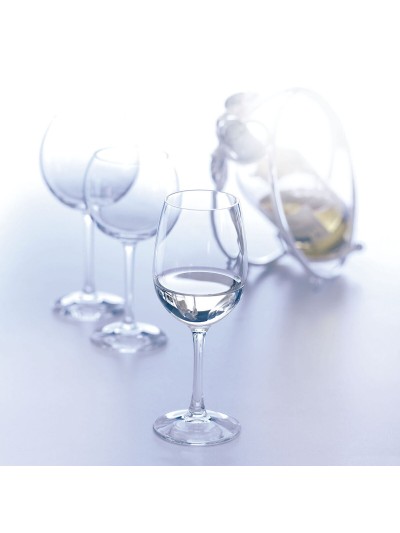 Set of cups Chef&Sommelier Cabernet Tulip Eco Transparent Glass 350 ml (6 Units)
