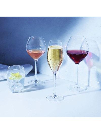 Set de Copas Luminarc Grand Chais Transparente Vidrio 240 ml (4 Unidades)