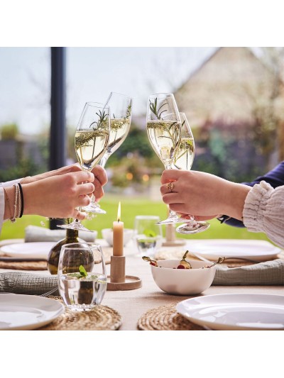 Set of cups Luminarc Grand Chais Transparent Glass 240 ml (4 Units)