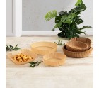 Lot de plateaux pour aliments Quid Naturalia Marron 4,5 x 23 cm 50 Unités