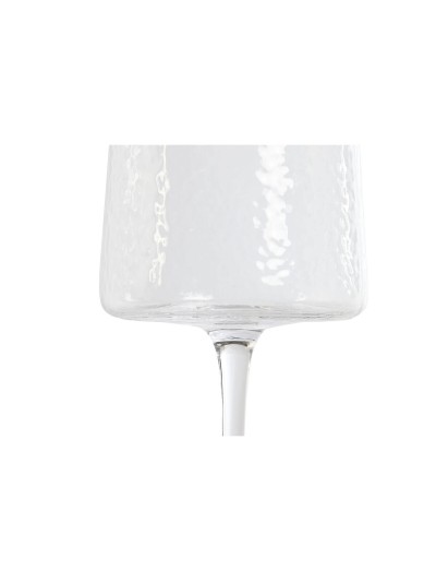 Set de Copas Home ESPRIT Transparente Cristal 9,6 x 9,6 x 22,5 cm (6 Unidades)