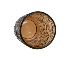 Set de Vasos Home ESPRIT Ambar Cristal (6 Unidades)