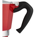 Cafetera Italiana Bialetti Winter Wonderland Rojo Plateado Aluminio 3 Tazas