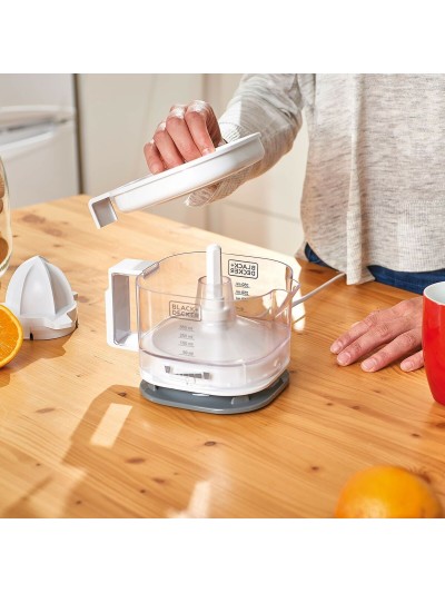 Electric Juicer Black & Decker BXCJ25E White Grey 25 W 350 ml