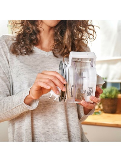 Exprimidor Eléctrico Black & Decker BXCJ25E Blanco Gris 25 W 350 ml