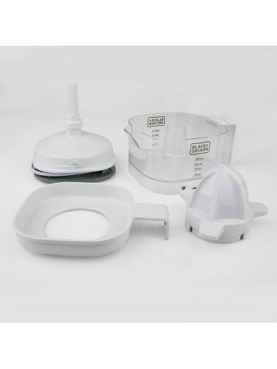 Exprimidor Eléctrico Black & Decker BXCJ25E Blanco Gris 25 W 350 ml