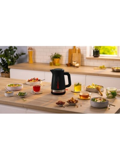Hervidor BOSCH TWK4M223 Negro Plástico 2400 W 1,7 L
