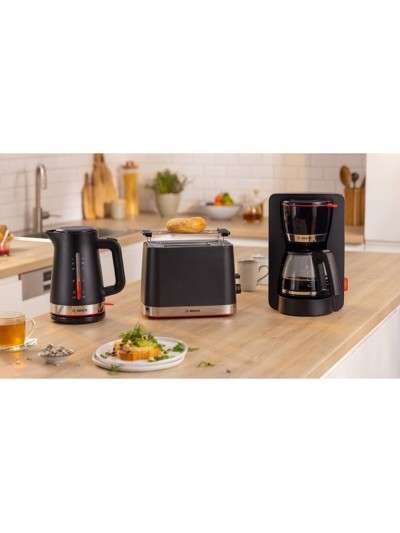 Kettle BOSCH TWK4M223 Black Plastic 2400 W 1,7 L