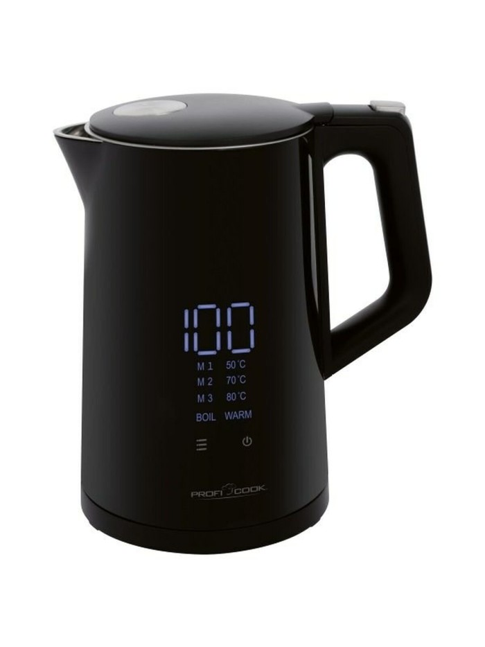 Hervidor Proficook PC-WKS 1243 Negro Acero Inoxidable 2200 W 1,7 L