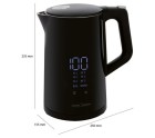 Kettle Proficook PC-WKS 1243 Black Stainless steel 2200 W 1,7 L