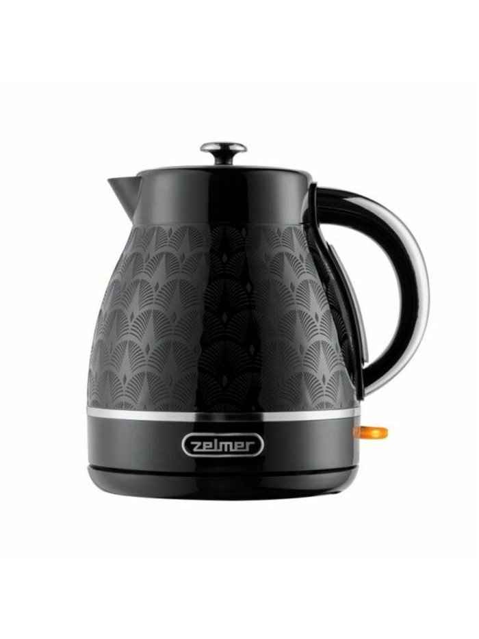 Hervidor Zelmer ZCK7640 Blanco Negro Plateado Acero Inoxidable Plástico 2200 W 1,7 L