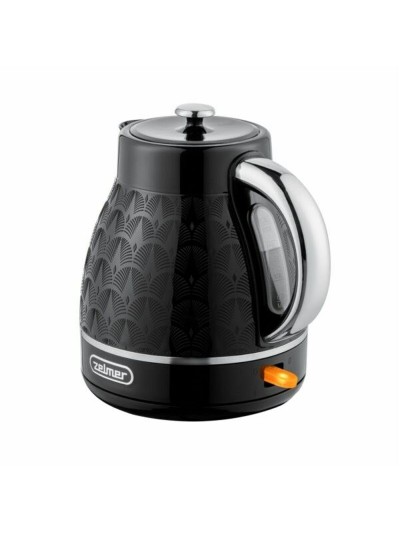 Hervidor Zelmer ZCK7640 Blanco Negro Plateado Acero Inoxidable Plástico 2200 W 1,7 L