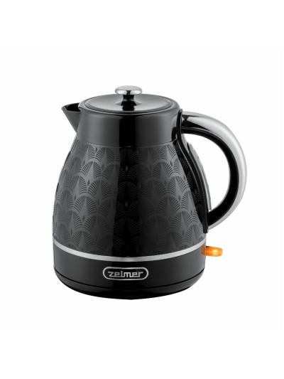 Hervidor Zelmer ZCK7640 Blanco Negro Plateado Acero Inoxidable Plástico 2200 W 1,7 L