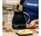 Hervidor Zelmer ZCK7640 Blanco Negro Plateado Acero Inoxidable Plástico 2200 W 1,7 L