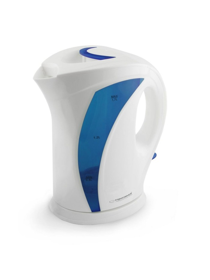 Kettle Esperanza EKK018G  Blue White Plastic 2200 W 1,7 L