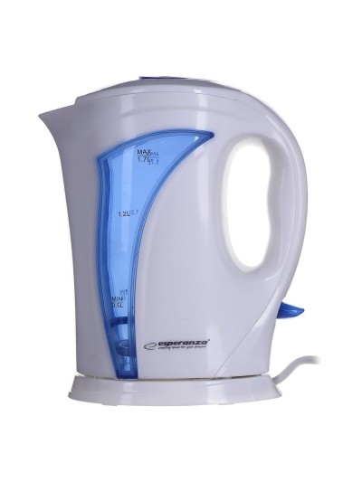Hervidor Esperanza EKK018G  Azul Blanco Plástico 2200 W 1,7 L