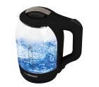 Kettle Esperanza EKK025K  Black Multicolour Glass Plastic 1500 W 1,7 L