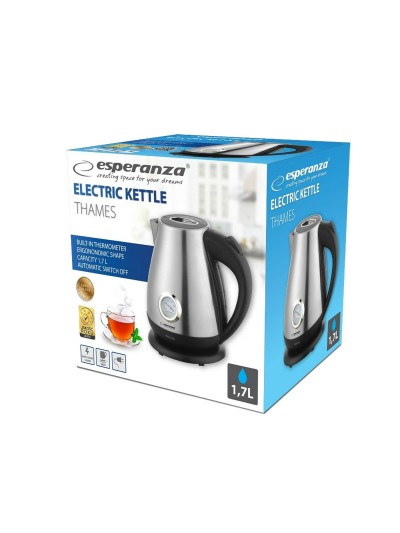 Hervidor Esperanza EKK029  Multicolor Acero Inoxidable Plástico 2200 W 1,8 L 1,7 L