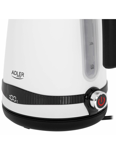 Hervidor Adler Blanco Acero Inoxidable 2200 W 1,7 L