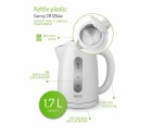 Kettle Adler CR 1254W White Plastic 2200 W 1,7 L