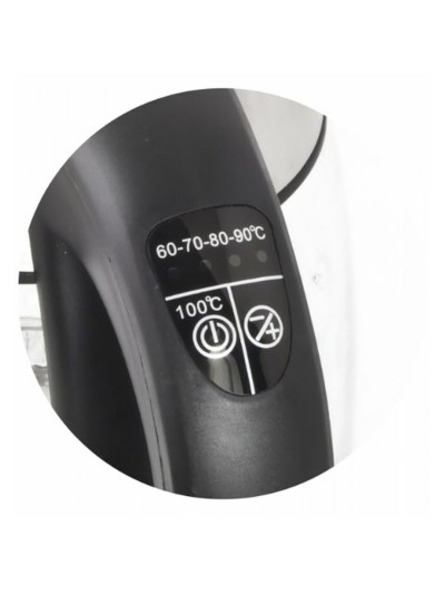 Hervidor Esperanza EKK026  Negro Multicolor Vidrio Polipropileno Plástico 2200 W 1,7 L
