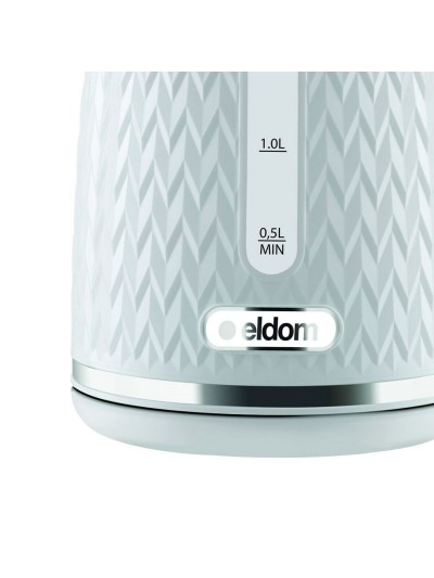Hervidor Eldom NELO Blanco 2000 W 1,7 L