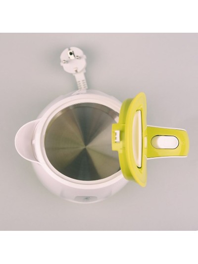 Kettle Feel Maestro MR013  White Green Plastic 1100 W