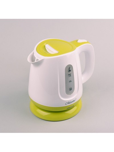Kettle Feel Maestro MR013  White Green Plastic 1100 W