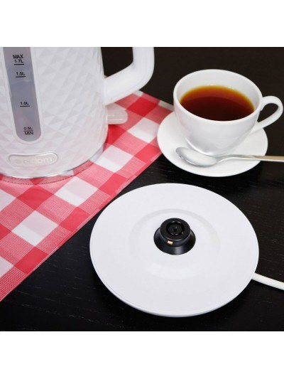 Kettle Eldom ELLI White Plastic 2200 W