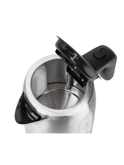 Kettle Adler AD 1273 Black Silver Hazelnut Stainless steel 1200 W 1 L