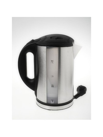 Hervidor Adler AD 1216 Negro Plateado Acero Inoxidable Plástico 2000 W 2200 W 1,7 L