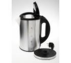 Kettle Adler AD 1216 Black Silver Stainless steel Plastic 2000 W 2200 W 1,7 L