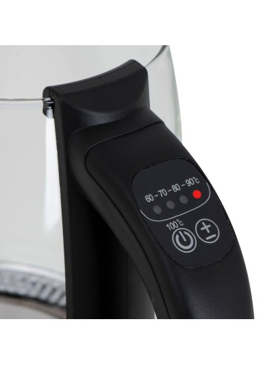 Kettle Adler CR 1290 Black Glass 2200 W 2 L