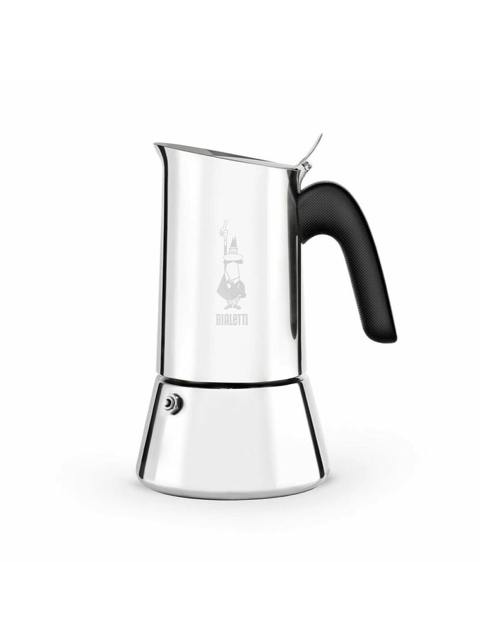 Cafetera Italiana Bialetti Venus box Plateado Acero Inoxidable 100 ml 2 Tazas